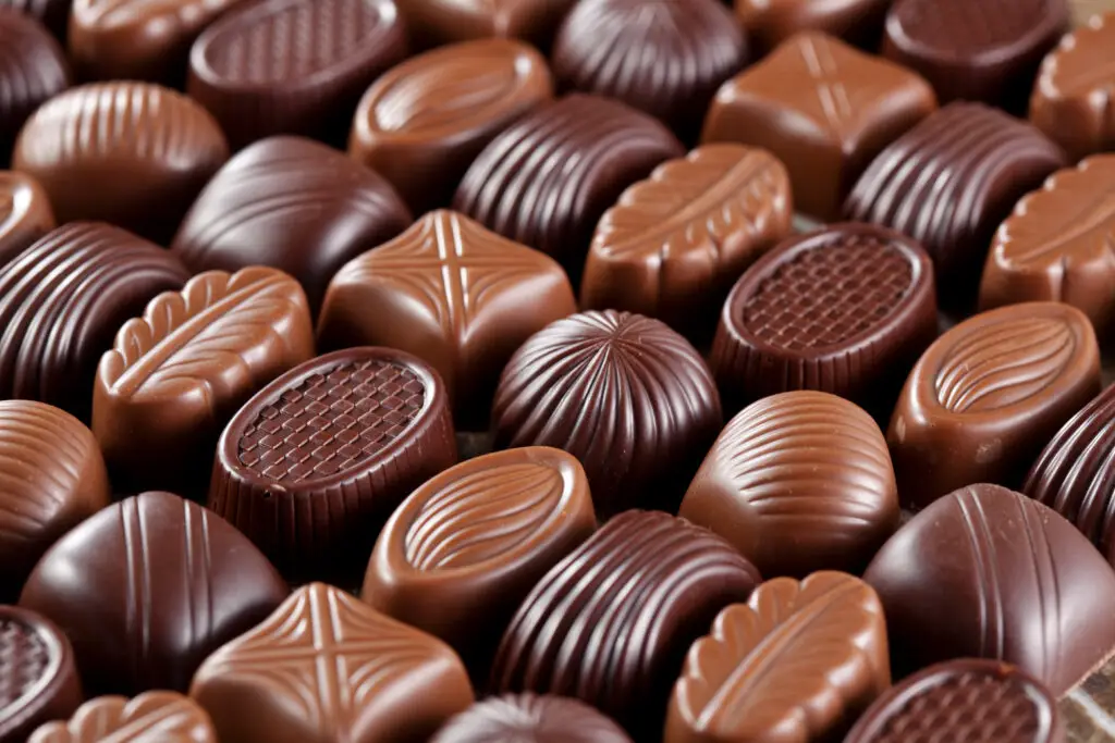 Конфеты в коробке